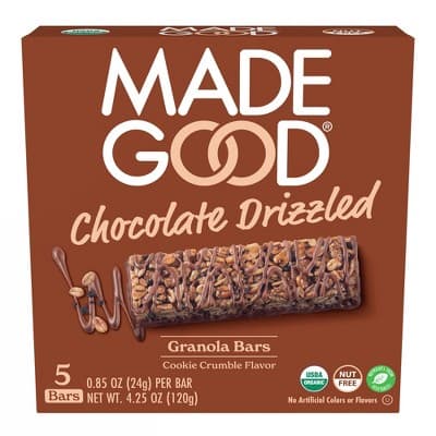 Is it Low Histamine? Madegood Chocolate Dipped Granola Bar Cookie Crumble