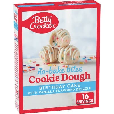 Is it Low Histamine? Betty Crocker Cookie Dough Bites No Bake Birthday Cake