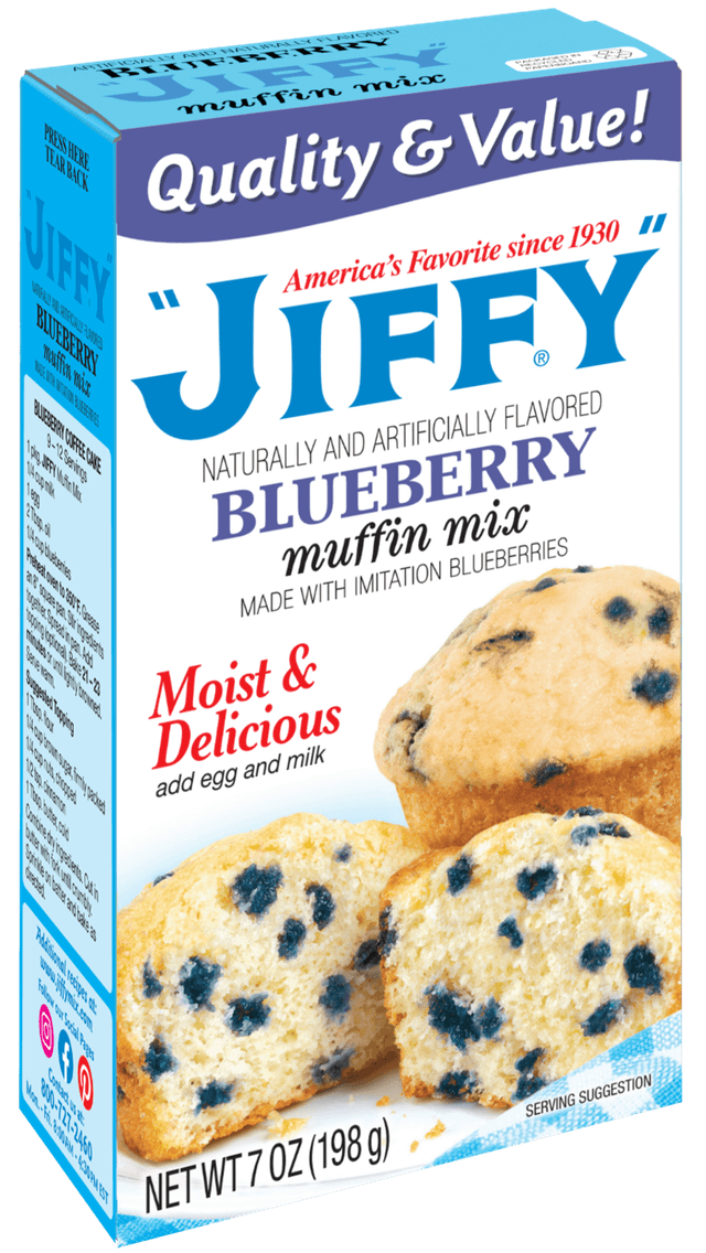 Is it Vegetarian? Jiffy Muffin Mix Blueberry