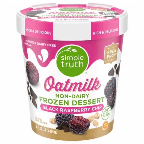 Is it Low Histamine? Simple Truth Black Raspberry Chip Oatmilk Dairy Free Dessert