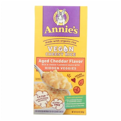 Is it Gelatin free? Annies Vegan Cheesy Rice With Hidden Veggies Aged Cheddar