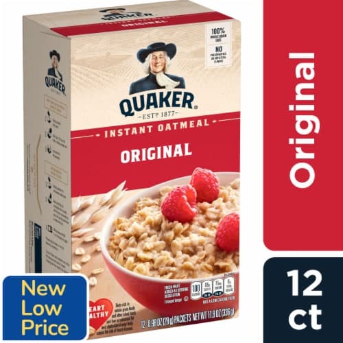 Is it Egg Free? Quaker Instant Oatmeal Original - Low Fodmap Certified