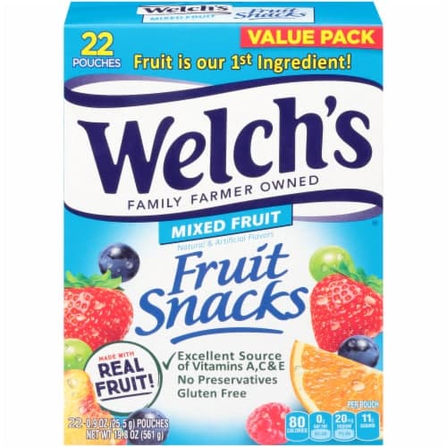 Is it Vegetarian? Welchs Fruitsnack Mix Fruit