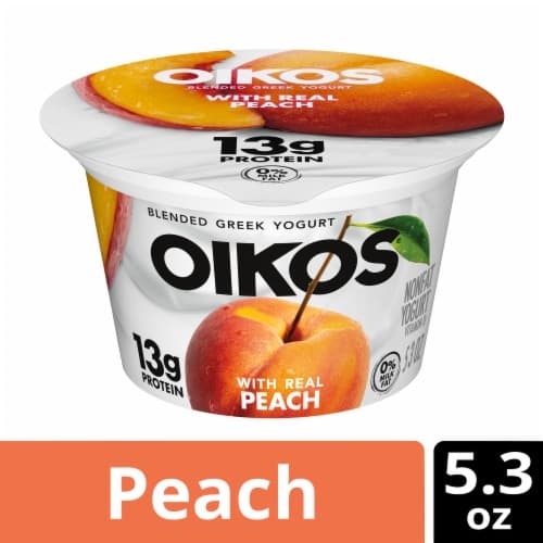 Is it Lactose Free? Oikos Blended Peach Greek Nonfat Yogurt