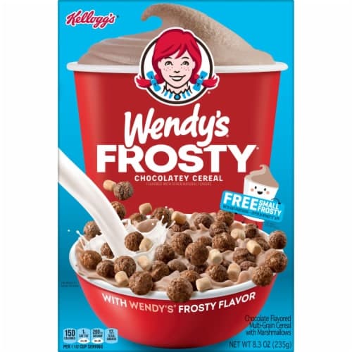 Is it Vegetarian? Kellogg's Wendys Frosty Chocolatey Breakfast Cereal