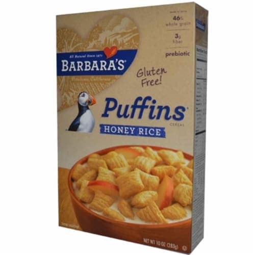 Is it Gelatin free? Barbaras Bakery Bg10657 Barbaras Bakery Honey Rice Puffins -