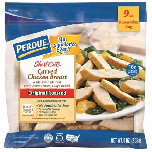 Is it Lactose Free? Perdue Short Cuts No Antibiotics Ever Original Roasted Carved Chicken Breast Strips Bag