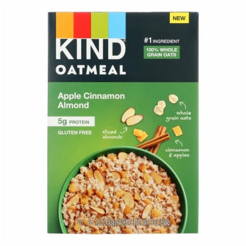 Is it Vegetarian? Kind Oatmeal, Apple Cinnamon Almond