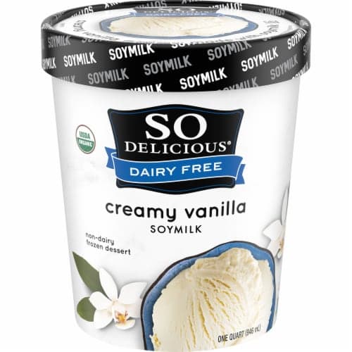 Is it Low Histamine? So Delicious Dairy Free Dairy Free Soy Milk Dessert, Creamy Vanilla, Non-gmo Project Verified