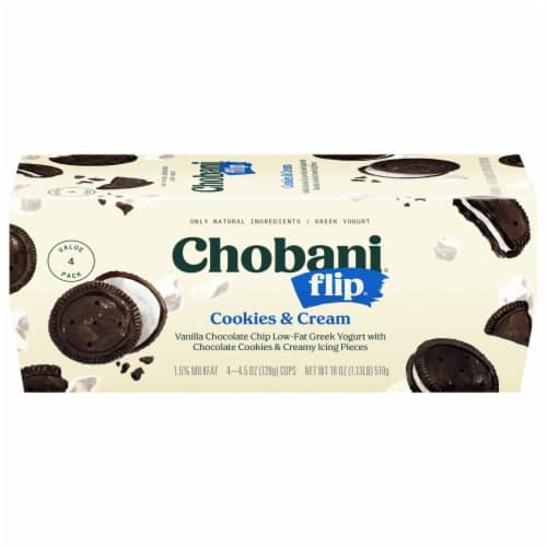 Is it Corn Free? Chobani Flip Yogurt Greek Low Fat Cookies & Cream