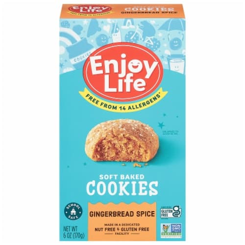 Is it Low Histamine? Enjoy Life Soft Baked Cookies Gluten Free Gingerbread Spice